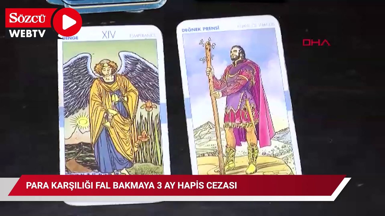 Para karşılığı fal bakmaya 3 ay hapis cezası