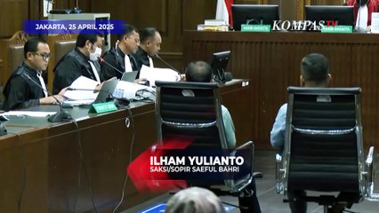 Sidang Hasto, Sopir Saeful Bahri Ungkap Detik-Detik Antar Rp400 Juta ke Agustiani