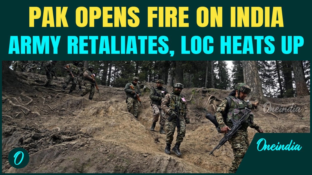 PAK OPENS FIRE ON INDIA | Army Retaliates After LoC Provocation | Escalation After Pahalgam Attack