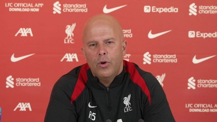 Slot on sealing the title and hoping to win in front of home fans vs Spurs (Full Presser)