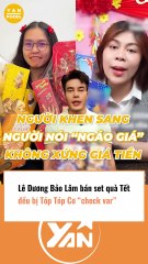 Lê Dương Bảo Lâm bán set quà Tết
