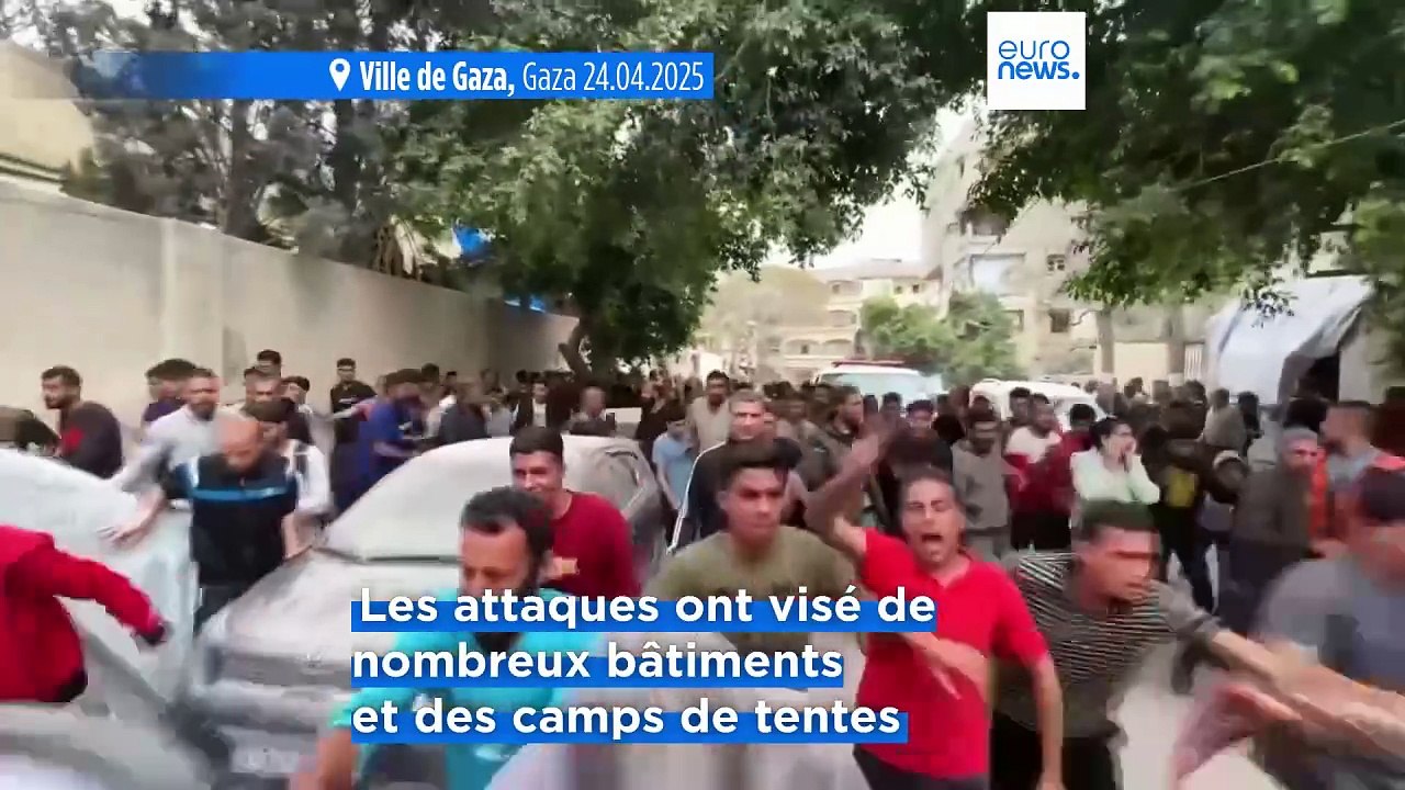 Gaza : au moins 50 Palestiniens tués jeudi dans des frappes israéliennes