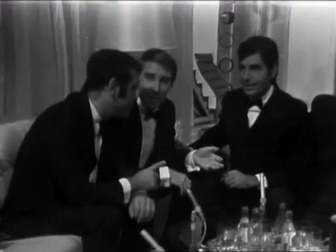 Johnny Hallyday – La Grande Bousculade (06 Juillet 1968, 1ère Chaîne) – Jeune Homme & Entre mes mains