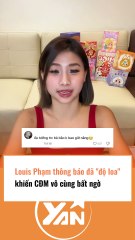 Louis Phạm thông báo độ loa khiến CĐM bất ngờ