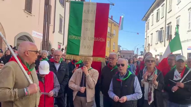 25 Aprile, a Romano si canta Bella ciao nonostante il divieto