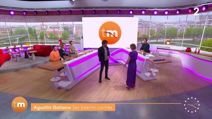 Maya Lauqué réalise son rêve grâce à un invité dans Télématin