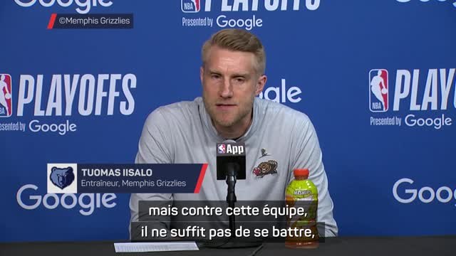 Grizzlies - Iisalo explique la défaite par un manque d’exécution et la blessure de Morant