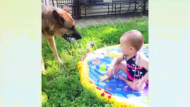 Funny Babies Playing With Water _ Baby Outdoor Videos