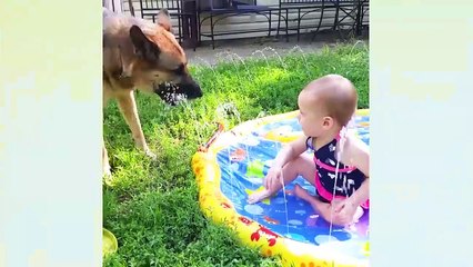 Funny Babies Playing With Water _ Baby Outdoor Videos
