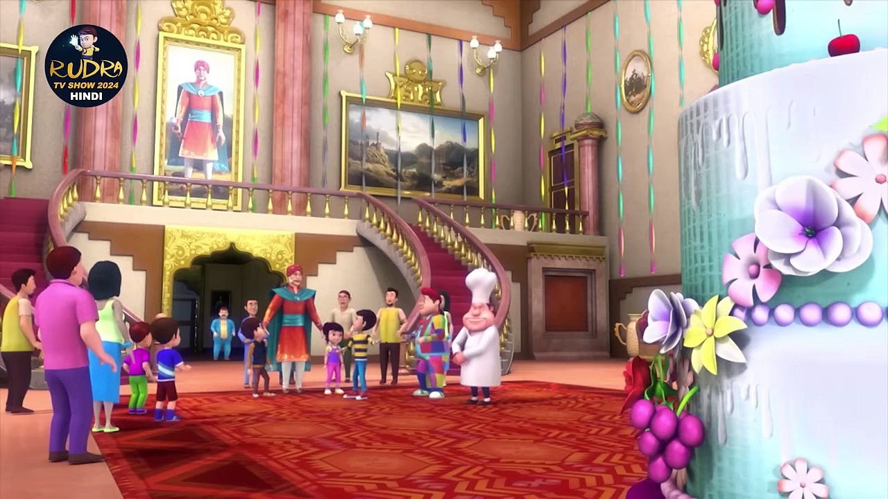 The Magical Painting 1 ｜ रुद्र ｜ Rudra ｜ Action Cartoon Episode 52 ｜ Rudra TV Show 2024 Hi