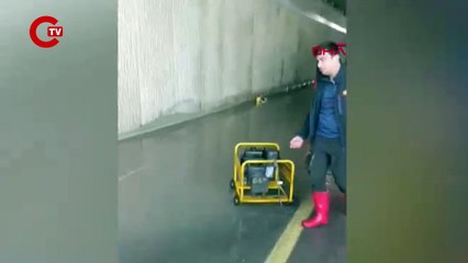 Osmaniye'yi sağanak vurdu: Yıldırım, orman yangınına neden oldu!