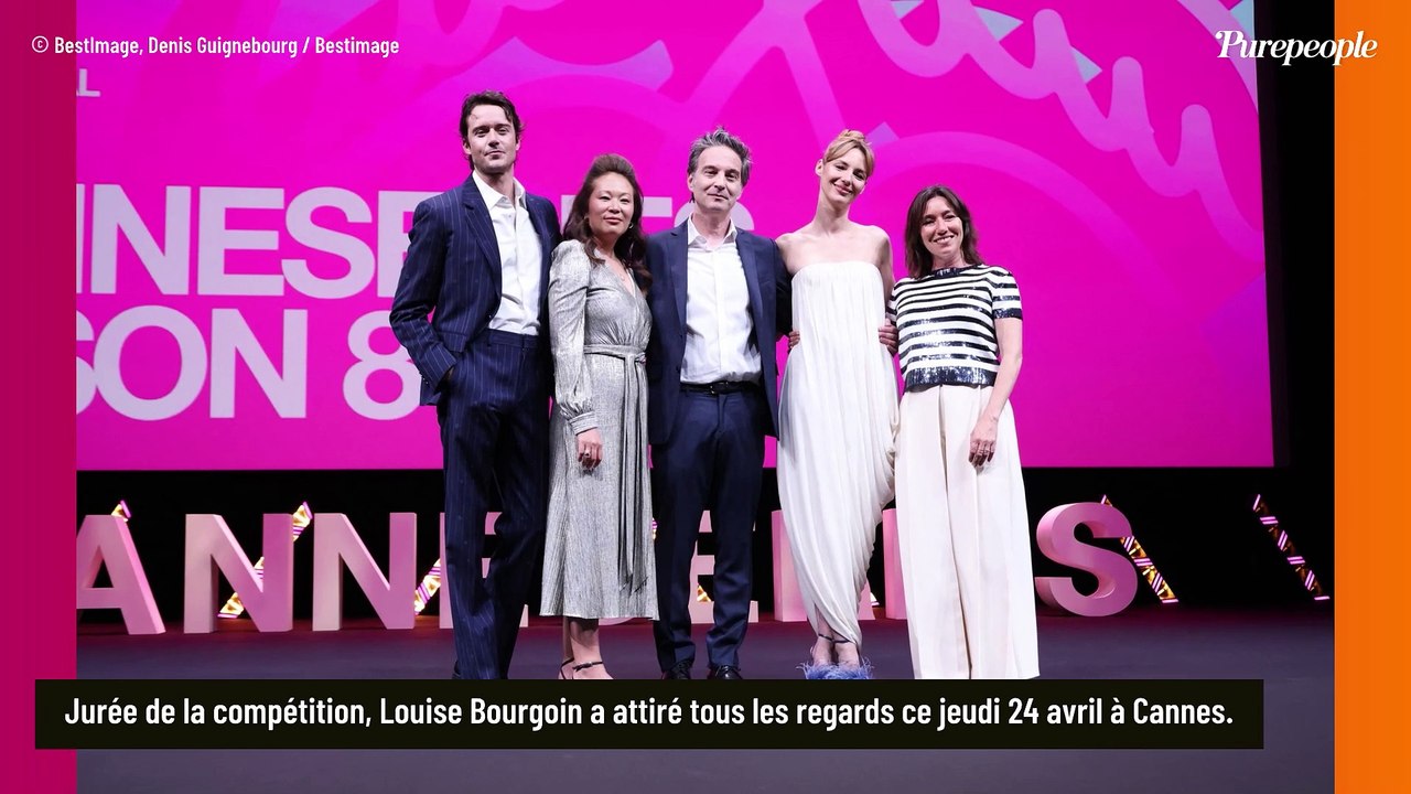 Louise Bourgoin : Aussi légère qu'une colombe en robe bustier et chaussées de souliers originaux mais fragiles