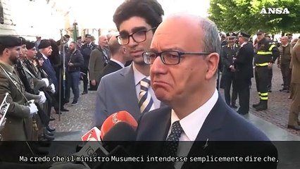 25 aprile, Valditara: "Sobrieta'? Nessun intento polemico"