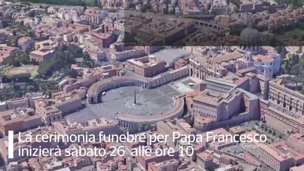 Ecco il percorso del funerale di Papa Francesco: le tappe della cerimonia da San Pietro alla tumulazione in Santa Maria Maggiore