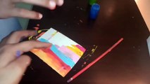 Messy artwork _ Best DIY Painting Idea #painting #diycrafts