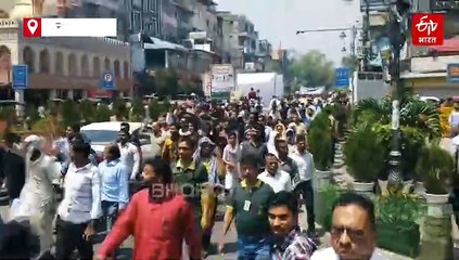 पहलगाम आतंकी हमले के विरोध में दिल्ली के बाजार पूरी तरह बंद, गांधी नगर के व्यापारियों ने किया जोरदार प्रदर्शन