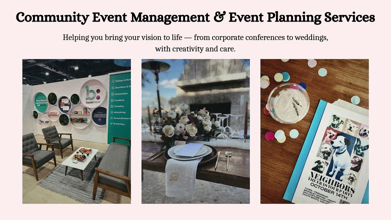 301Walsh Events | Event Planning Services