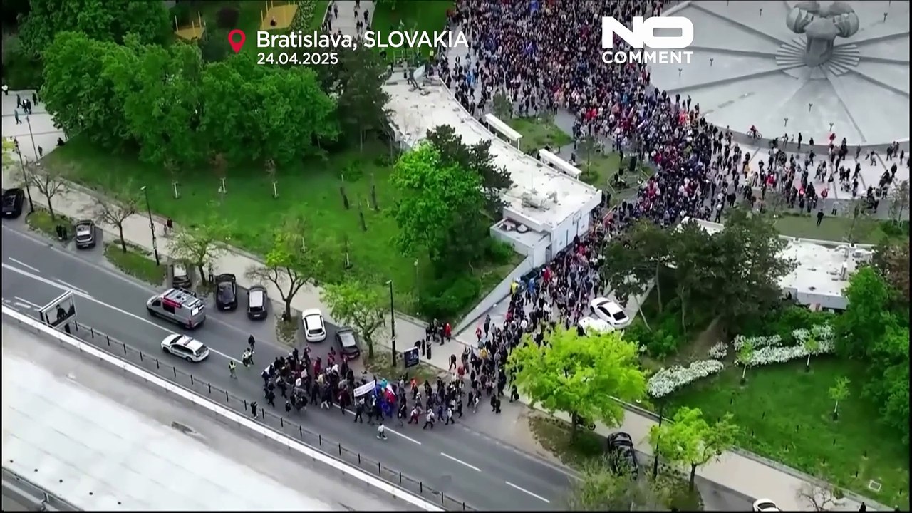 احتجاجات في سلوفاكيا رفضا لقانون مثير للجدل يهدد حرية التعبير