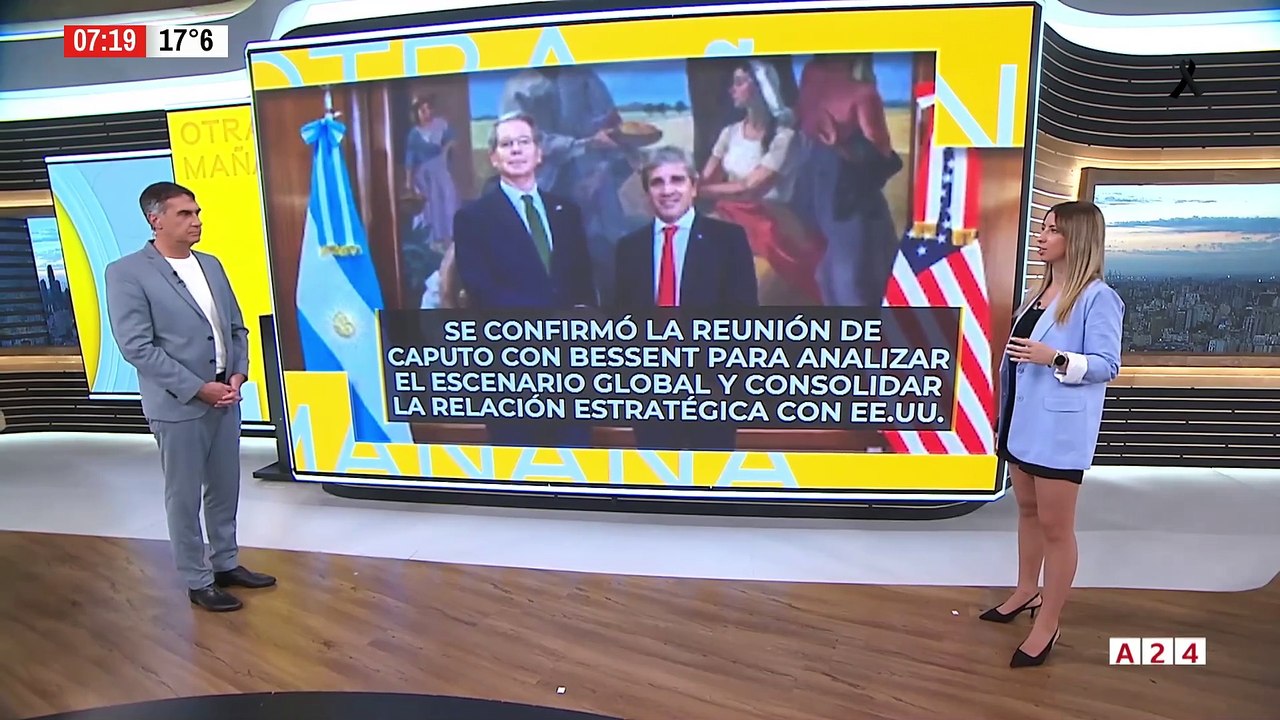 📢 SE CONFIRMÓ LA REUNIÓN DE CAPUTO CON BESSENT
