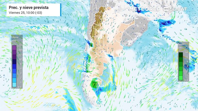 El Servicio Meteorológico Nacional alerta por la bajada del Zonda y el avance de fuertes tormentas en las próximas horas