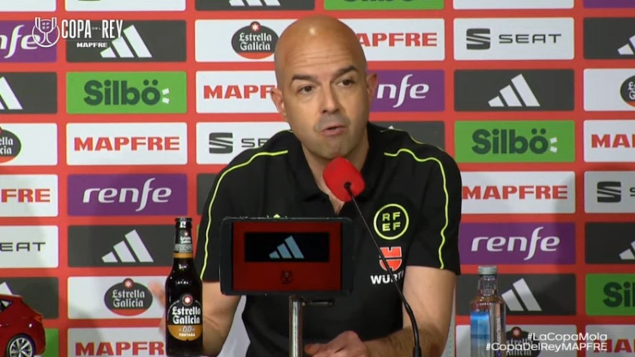 Rueda de prensa completa de De Burgos Bengoetxea y González Fuertes en la previa de la final de Copa del Rey