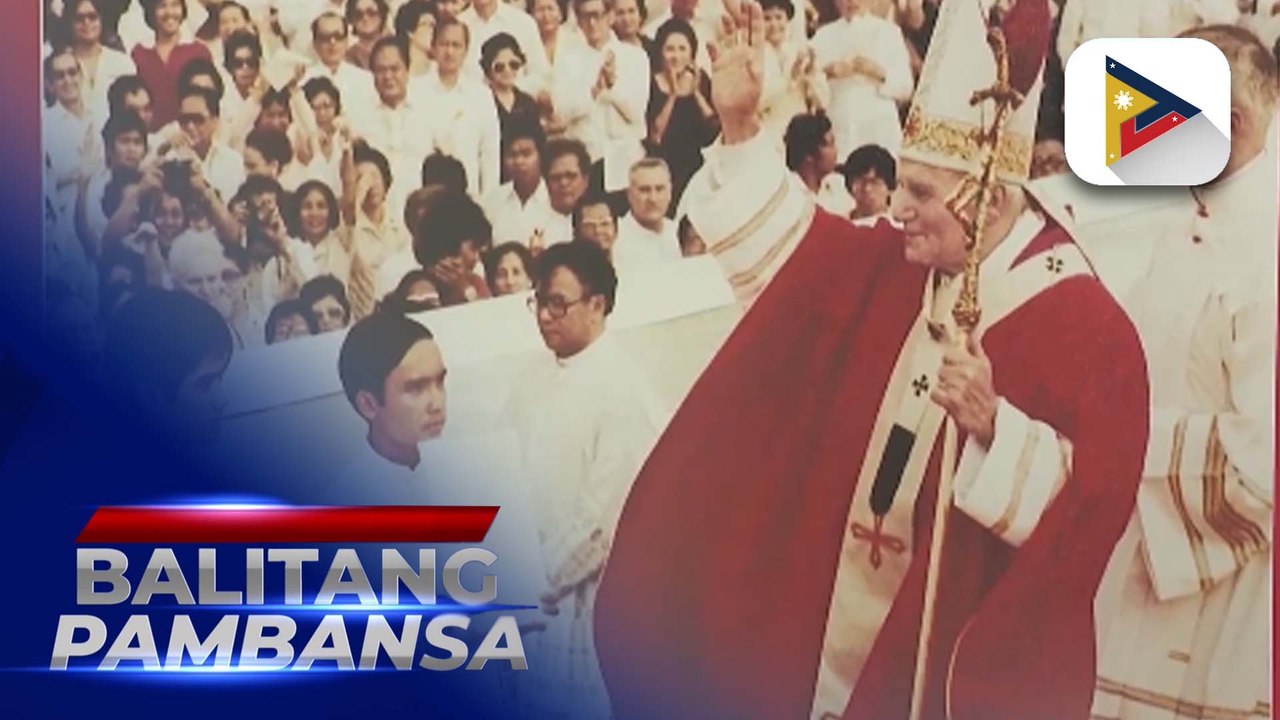Balikan ang mga papal visit sa Pilipinas