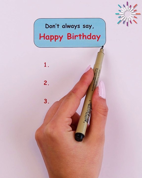 Make birthday wishes stand out 🎈