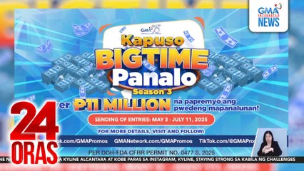 Mahigit P11M, pwedeng mapanalunan sa Kapuso Bigtime Panalo Season 3; entries, tatanggapin mula May 3 - July 11 | 24 Oras
