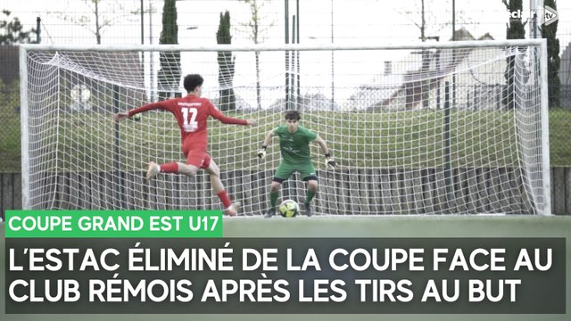 L’estac éliminé de la Coupe Grand Est U17 face au club de Reims Sainte Anne