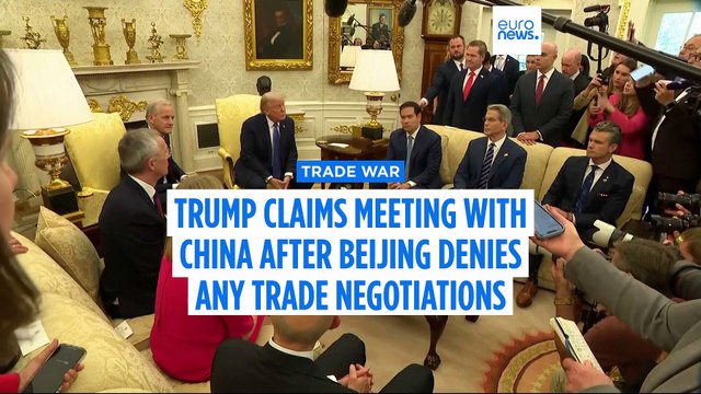 Trump claims meeting with China after Beijing denies any trade negotiations