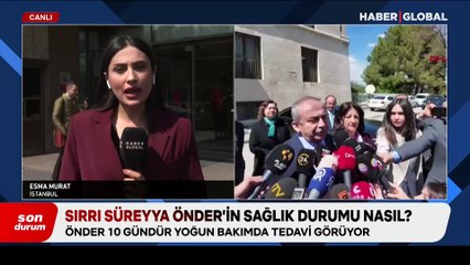 Sırrı Süreyya Önder’in sağlık durumu nasıl?