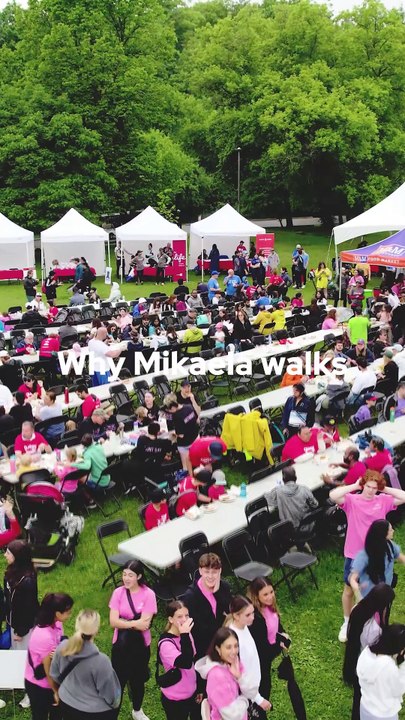 Gutsy Walk Charity Event Promo Video - Why Mikaela Walks by VCM Interactive in Toronto