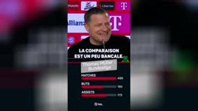 Bayern Munich - 1 match de Bundesliga VS 500, Eberl rigole d'être comparé à Müller