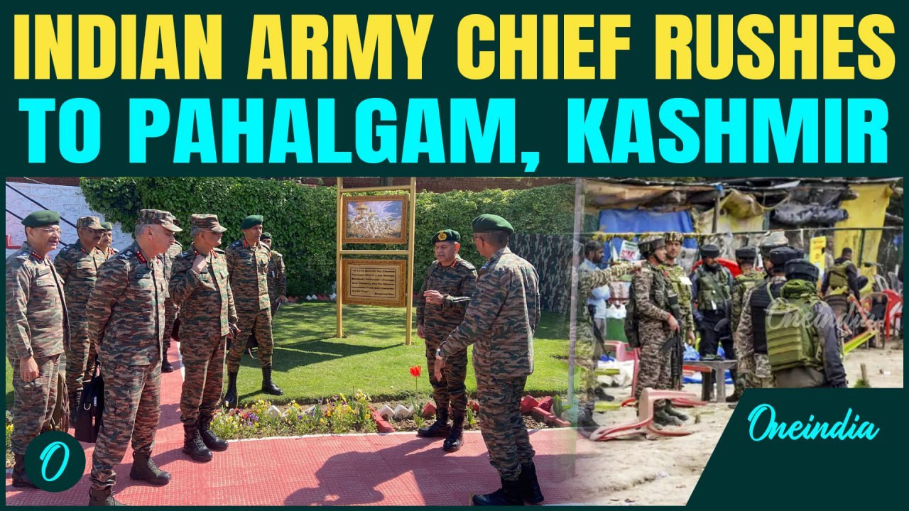 Indian Army Chief Lands In Kashmir After Pahalgam Terror Kills 26, What’s Next For Pakistan?