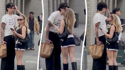 Landon Barker and girlfriend Skyla Sanders spotted cosying up in New York City