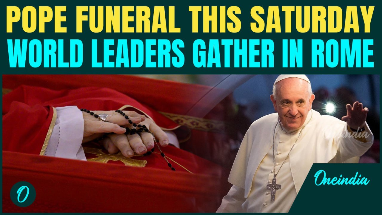 Rome On Lockdown For Pope Francis Funeral | 170 Nations, 2,000 Police, Trump & Royals Attend
