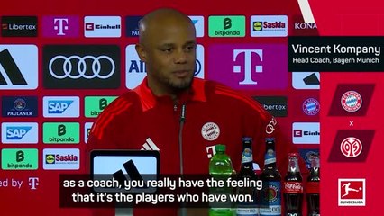 Players deserve all the credit for title win - Kompany
