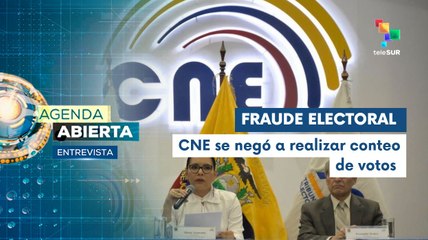 Entrevista | 13 mil pruebas avalan denuncias por fraude electoral