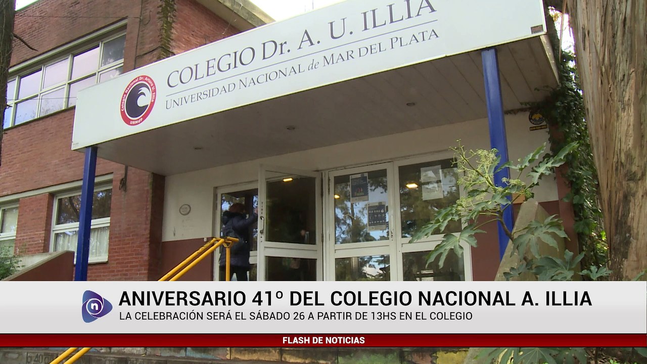 ANIVERSARIO DEL COLEGIO NACIONAL A. ILLIA