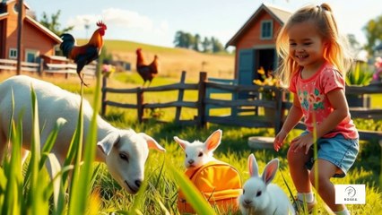 Emily’s First Farm Picnic! 🐓 A Kindergarten Adventure in the Countryside