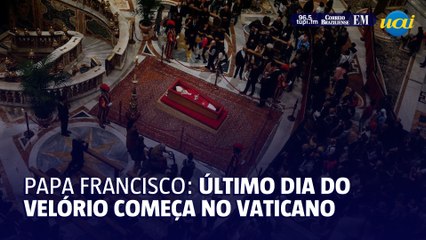 Começa último dia de velório do papa Francisco na Basílica de São Pedro