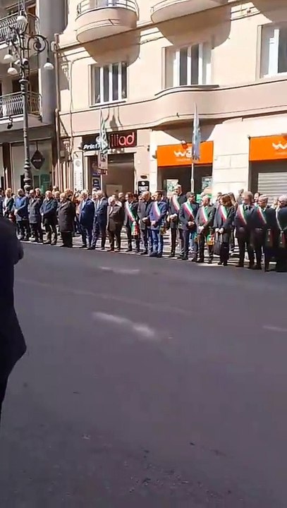 Santa Paolina (AV) - Prefetto e Sindaci della Provincia per il 25 aprile (25.04.24)