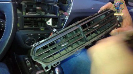 اصلاح هوايات تكييف بيجو 301 و ستروين سي اليزيه Citroen Celysee  air vent repair
