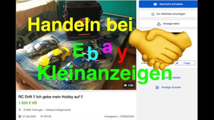 Fair & Clever Handeln bei Ebay Kleinanzeigen - 20 HD