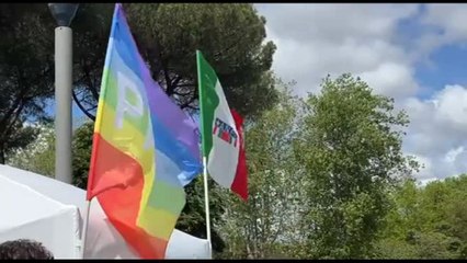 25 aprile, le celebrazioni dell'Anpi al Parco Schuster a Roma