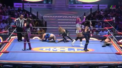 Woman's Wrestling- Stephanie Vaquer , Silueta & Mystique VS Amapola, La Infernal & La Seductora