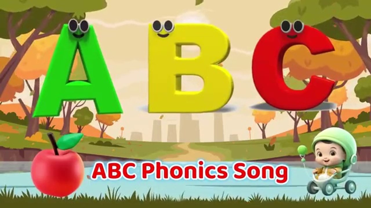ABC Phonics Song - Toddler Learning Video Songs , A for Apple , Nursery Rhymes , Alphabet song