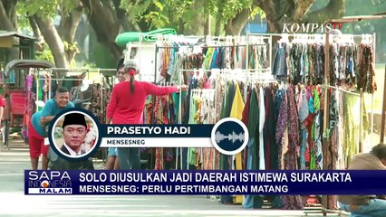 Soal Usulan Solo Jadi Daerah Istimewa Surakarta, FX Rudi: Belum Mampu Kalau Dikatakan Istimewa