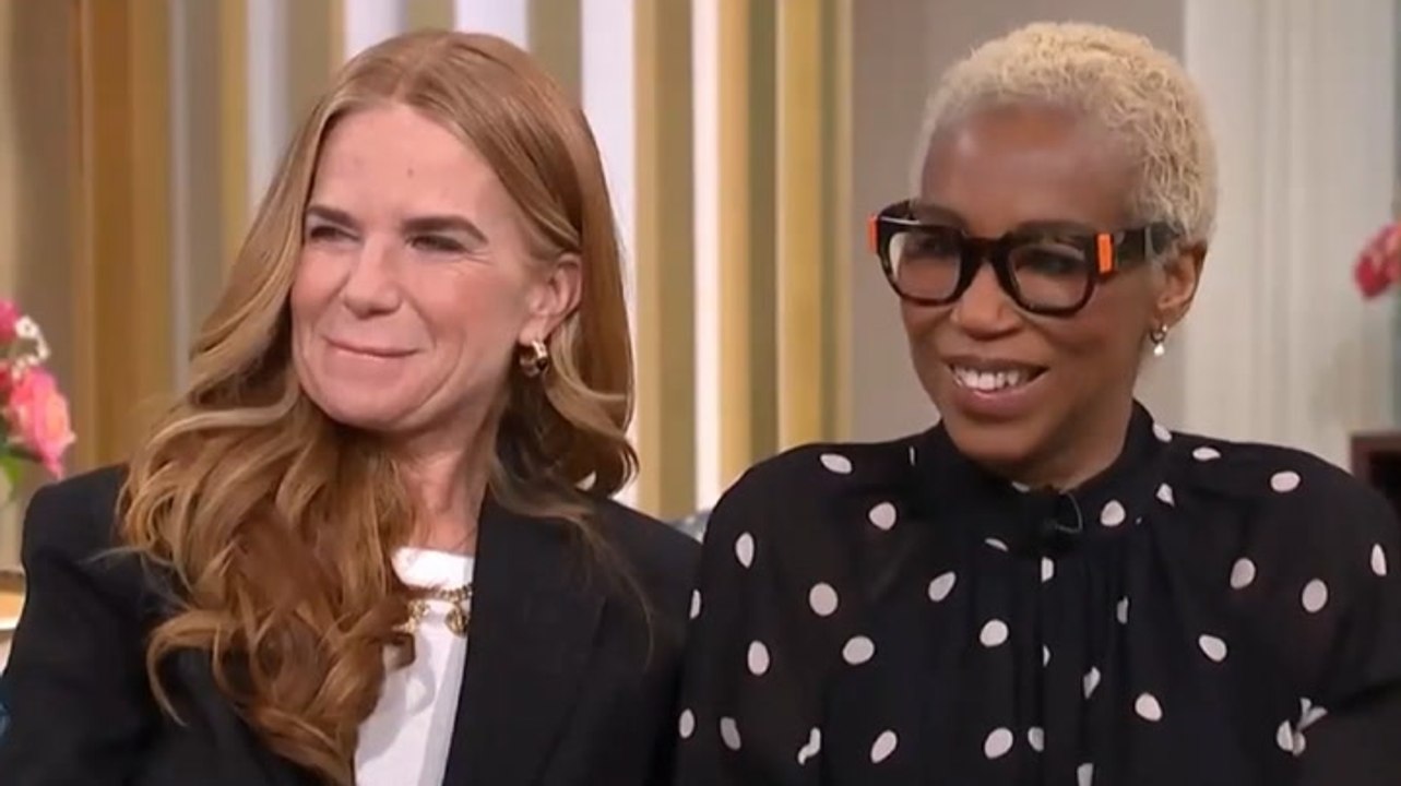 Awkward moment Trisha Goddard tells Dermot O’Leary and Alison Hammond to ‘stop creeping around’ Patsy Palmer