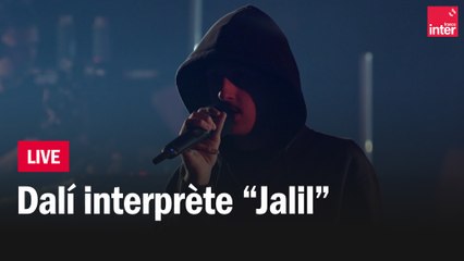 Dalí interprète "Jalil" en live au Studio 104